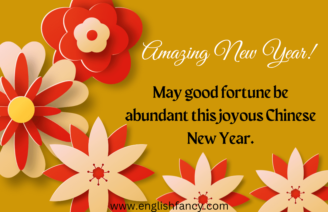 Chinese New Year Wishes In English 